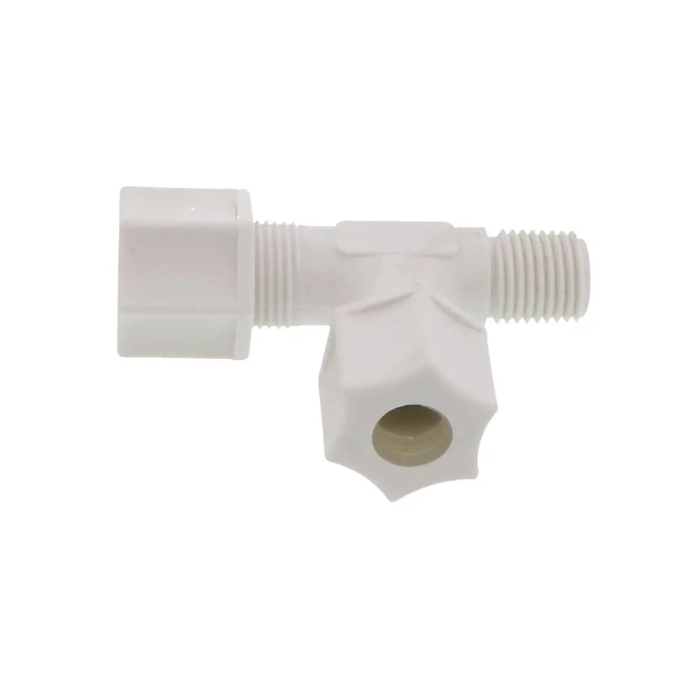 Jaco 75-6-4-P-Pg Polypropylene Male Run Tee 3/8 Od Tube X 1/4 Mpt 2