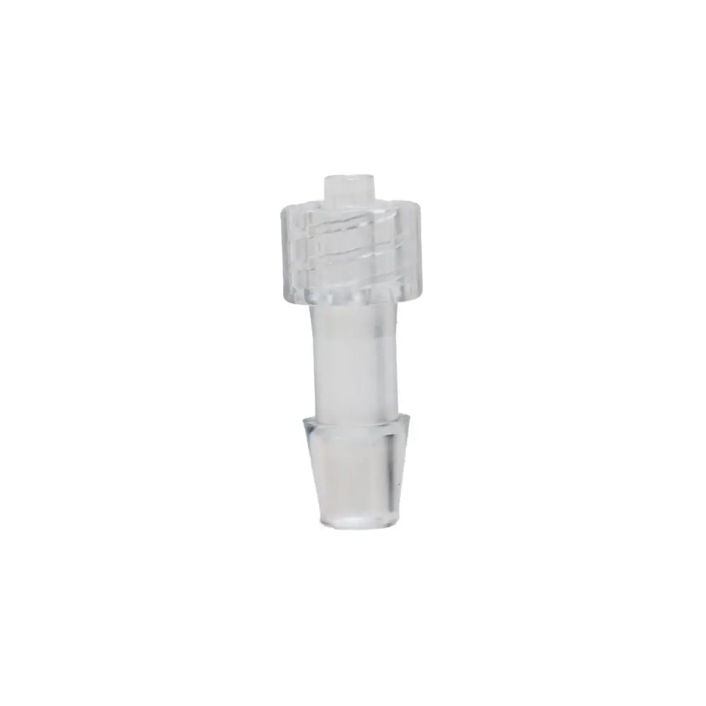 Linktech Male Luer Integral Lock Ring To 300 Series Barb, 1/4" (6.4 Mm) Id Tubing, 1