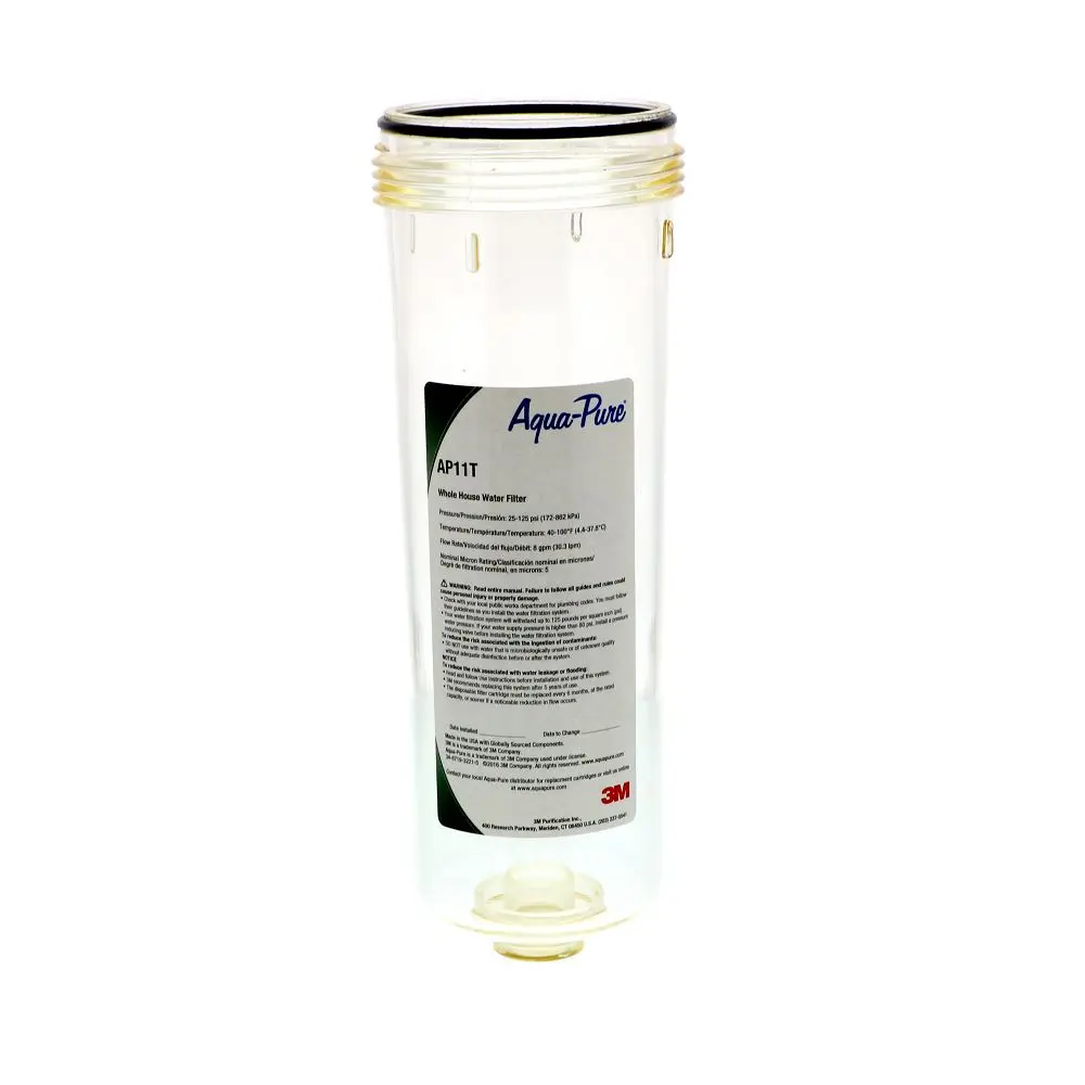 Sump Housing 9-3/4" Clear Ap101t, Ap11t, Cfs11t, Cfs01t 1