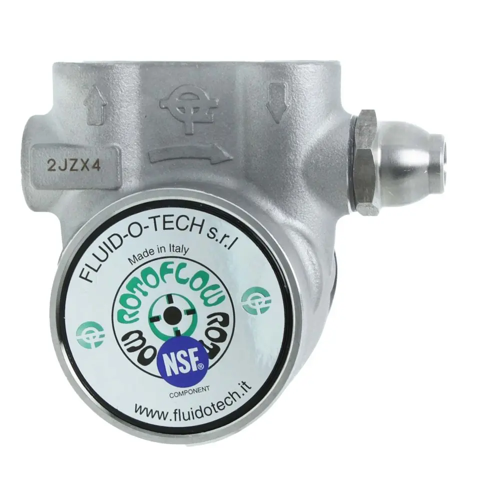 Fluid-O-Tech Stainless Steel Rotary Vane Pump 144 Gph 3/8" Npt 1