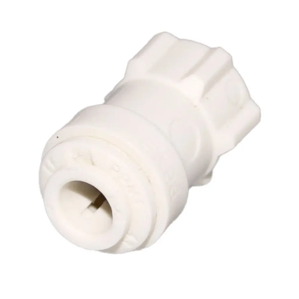 John Guest Faucet Connector Uns Polypro - 1/4 X 7/16-24 Uns 1