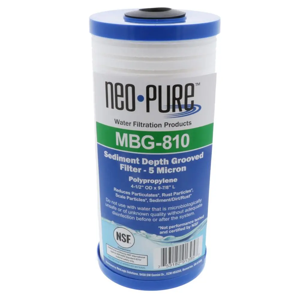 Pentair 10" Bb Graded Density Polypropylene Sediment Filter 75/25 Mic 2