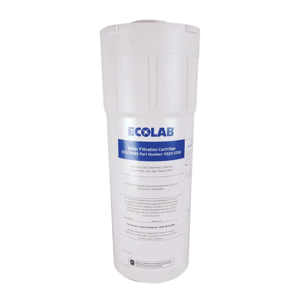 Ecolab Eco-T014s 14" Cto, Cyst, Scale 7 Gpm 0.5 Micron 1