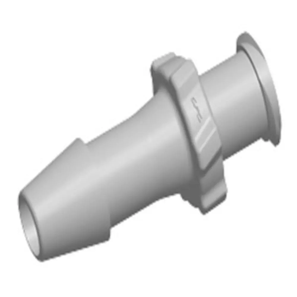 Lf61 Luer Fitting Natural Polypropylene Female Luer X 3/16 Hb 1