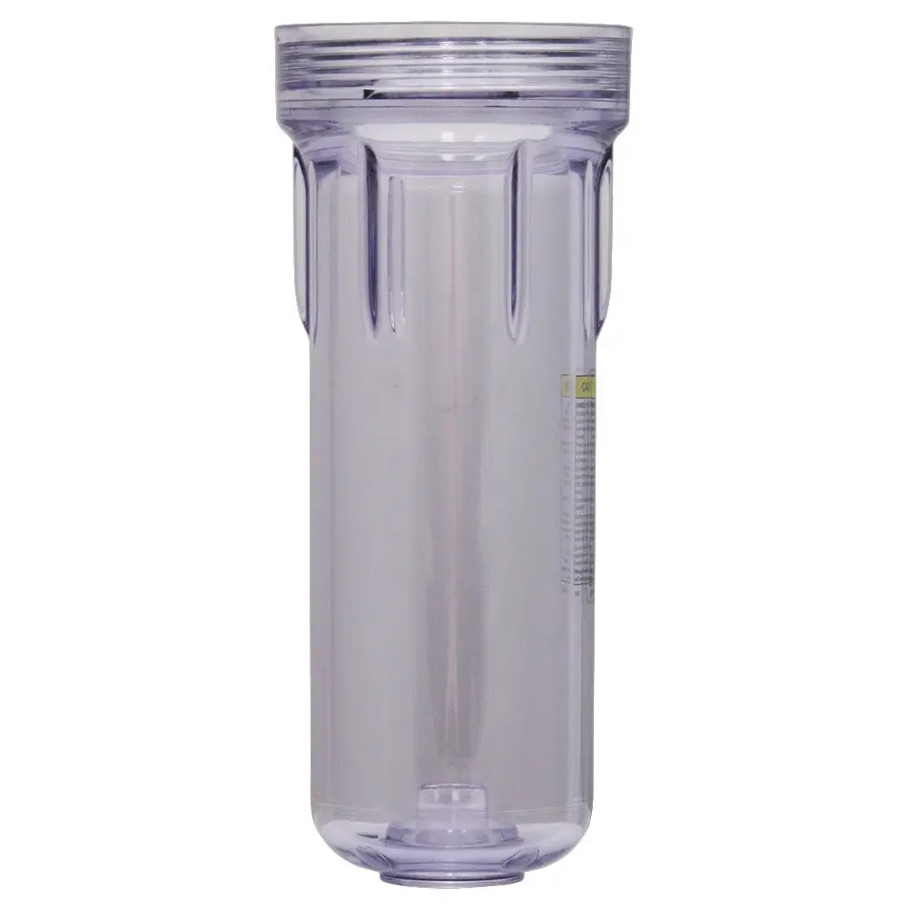 Pentek 153203 #10 Clear Sump For 10" 3G Slim Line Housings 1