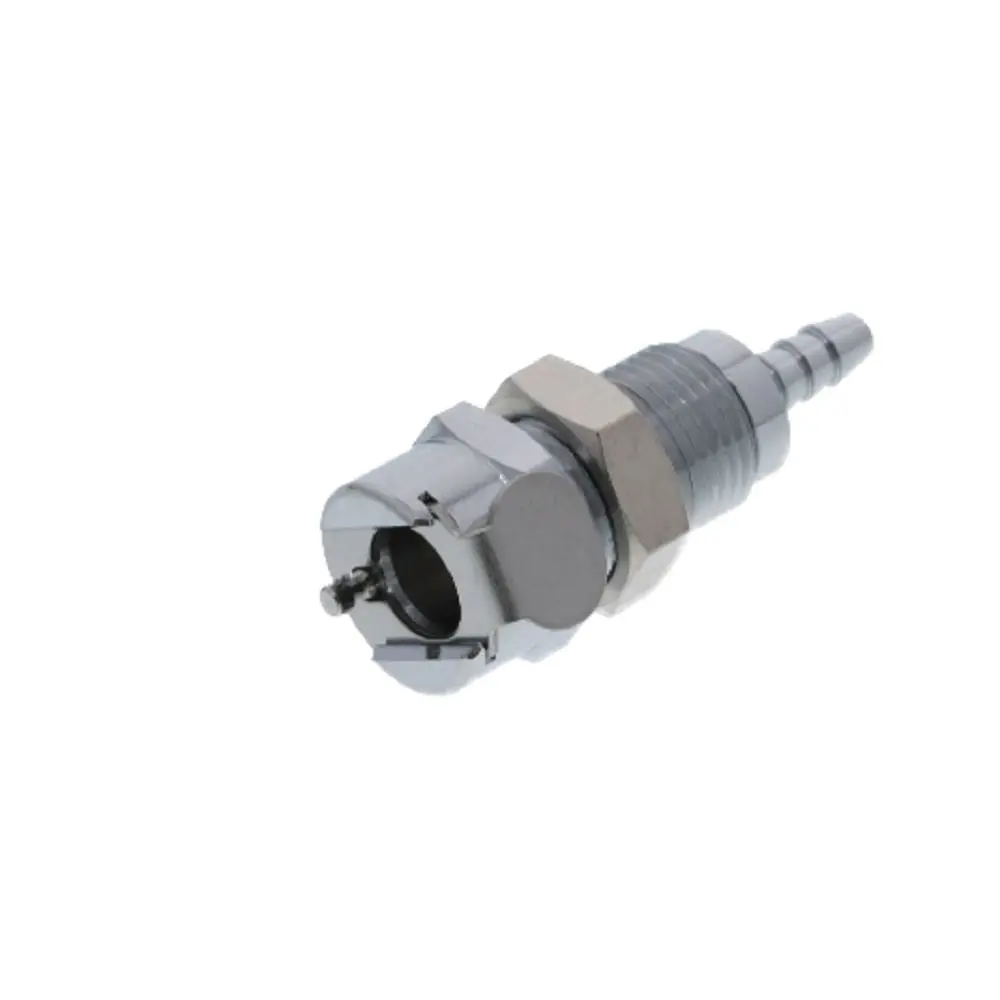 Mc1602 Panel Mount Hose Barb Coupling Body 1/8 Id Barb 2