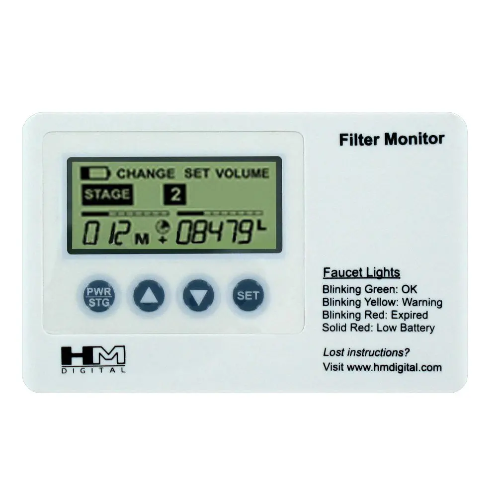 Hm Digital Fm-2 Filter Monitor With Flow Sensor And Volumizer 1