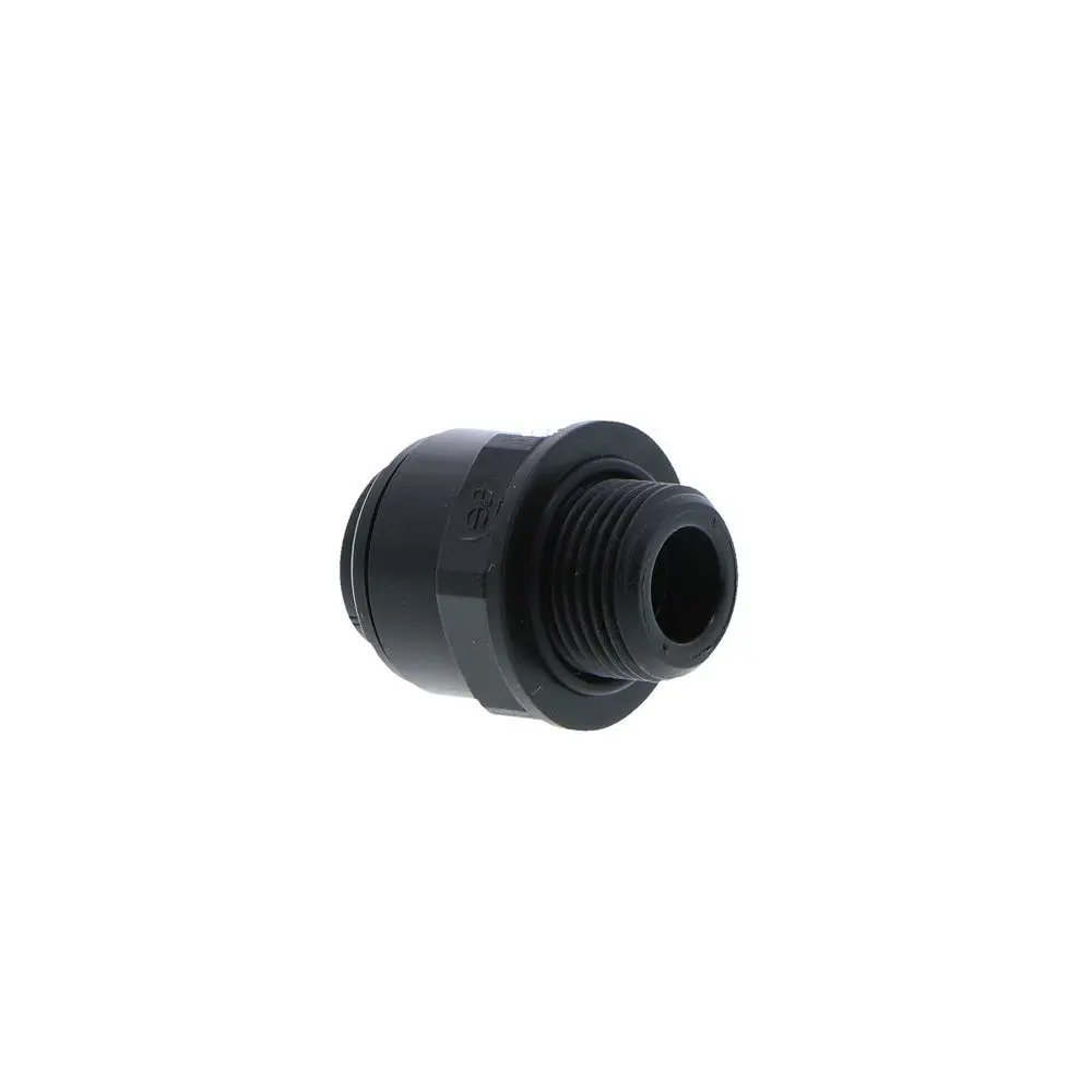 John Guest Male Connector Black Acetal - 12Mm X 3/8 Bspp 1