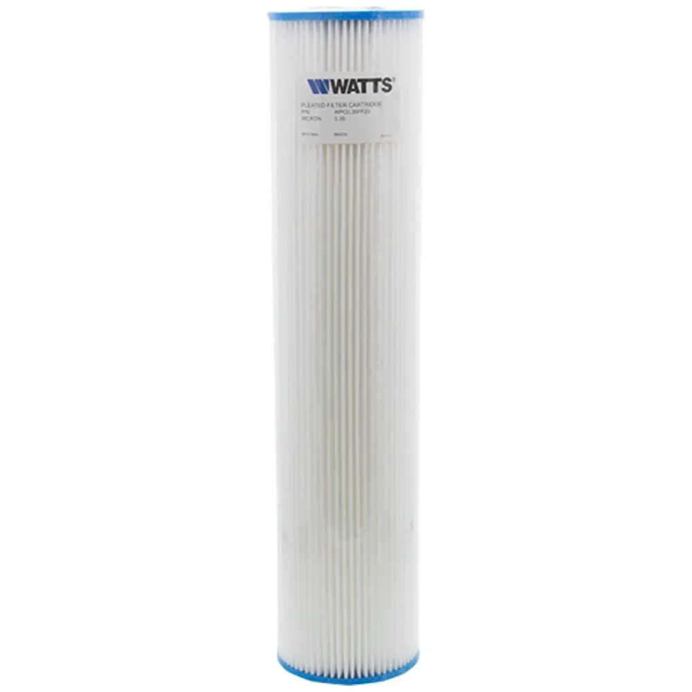 20" × 4-1/2" Bb Flow-Max Pleated - 0.35 Mic (Cyst) Filter 1