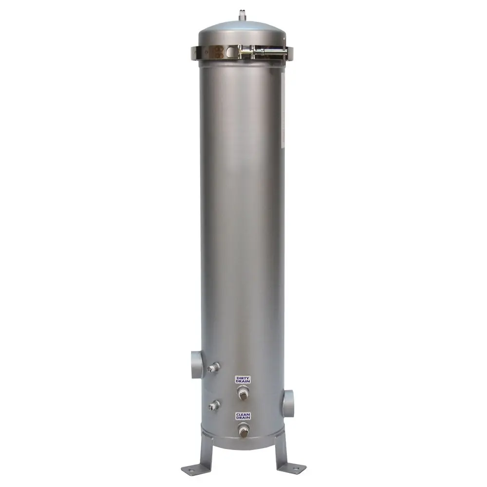 Shelco 5Fos3 30" Multi-Cartridge Stainless Steel Filter Housing 1