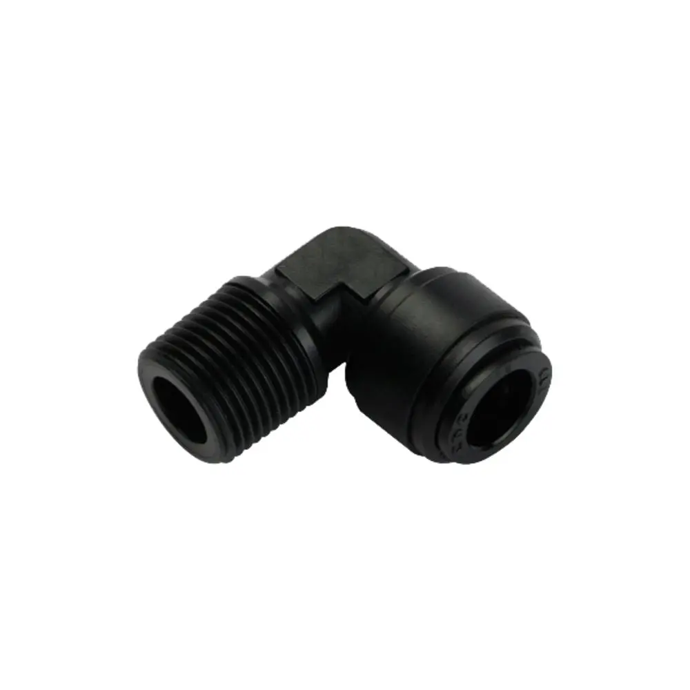Neofit - Acetal Black Male Elbow 8Mm (5/16") Tube X 1/4"Nptf 1