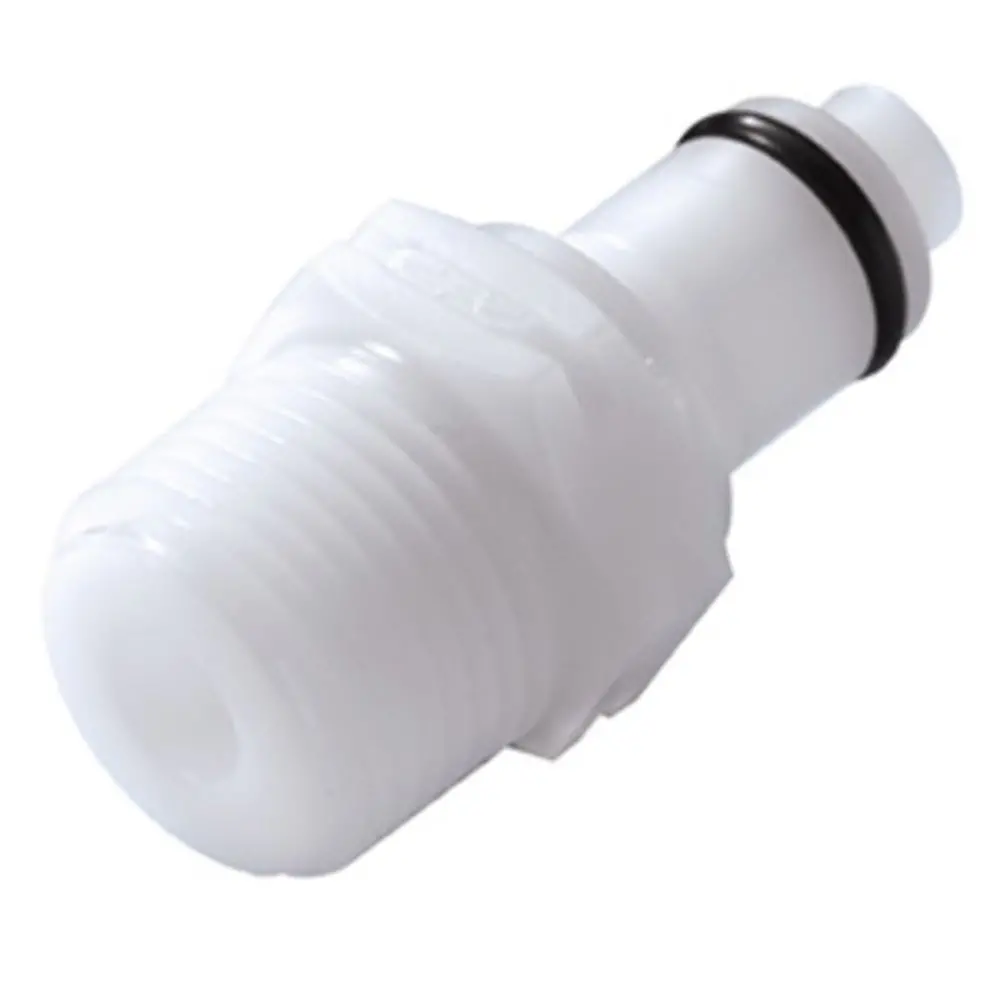 Plcd24006bspt Valved Male Thread Coupling Insert 3/8 Bspt 1