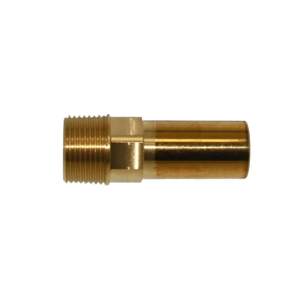 John Guest Brass Male Stem Adapter Npt - 28Mm X 1 Npt 2