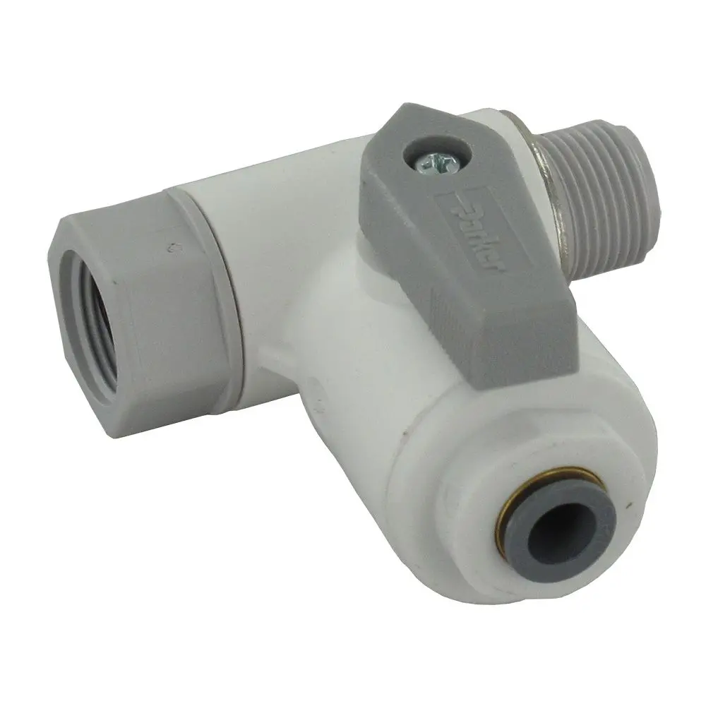 Parker Liquifit Lfpp6vas6 Angle Stop Adapter Valve 3/8 X 3/8 X 3/8 1
