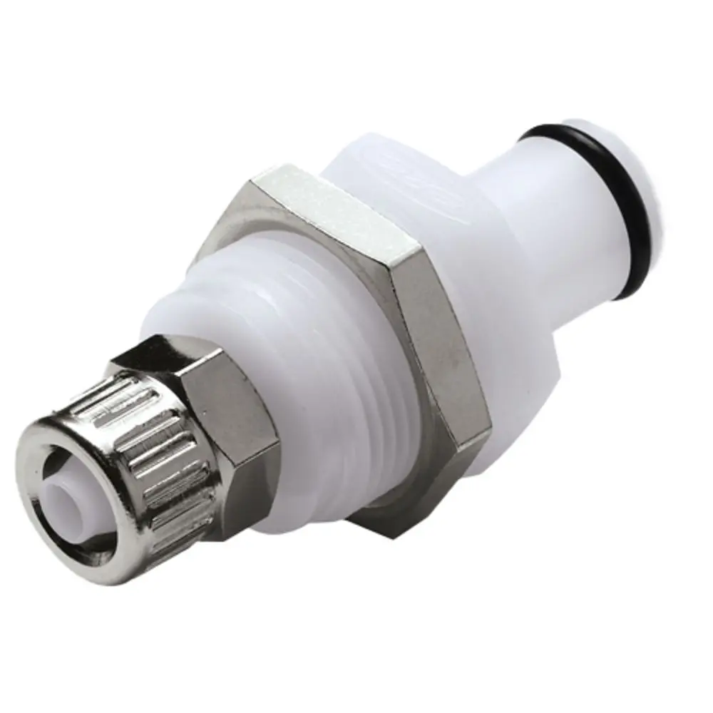 Plc400m8 Panel Mount 8 Mm Ptf Coupling Insert 1/4 Ptf 1