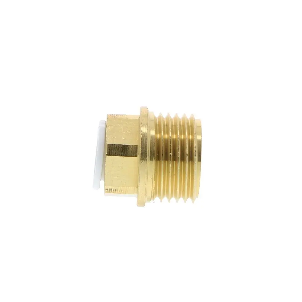 John Guest Brass Male Connector Bsp - 10Mm X 1/2 Bsp 1