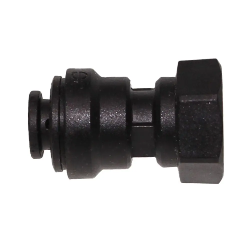 John Guest Female Adapter Nptf Black Polypropylene - 1/4 X 1/8 Nptf 2