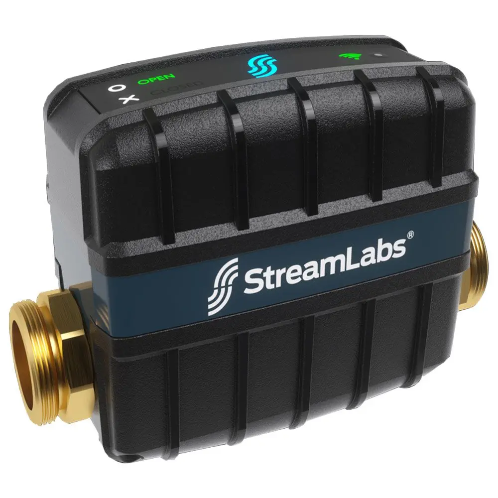 Streamlabs® Wireless Control Monitor And Shut Off Valve 1