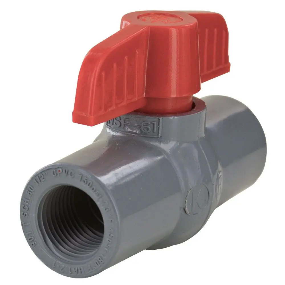 Filter Replacement Flush Valve For Hot And Chemical Resistant Rusco/Vu - Flow Models 1
