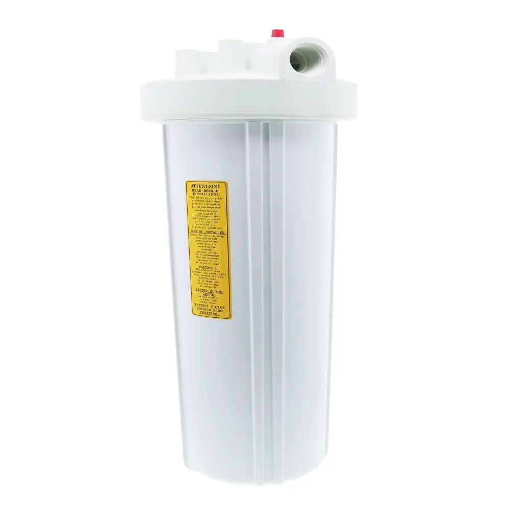 Watts Flowmatic 20" Full Flow Water Filter Housing White/White W/ Pr 1