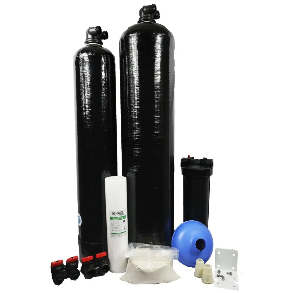 Whole House System With Salt-Free Conditioner For 3-4 Bathrooms 1