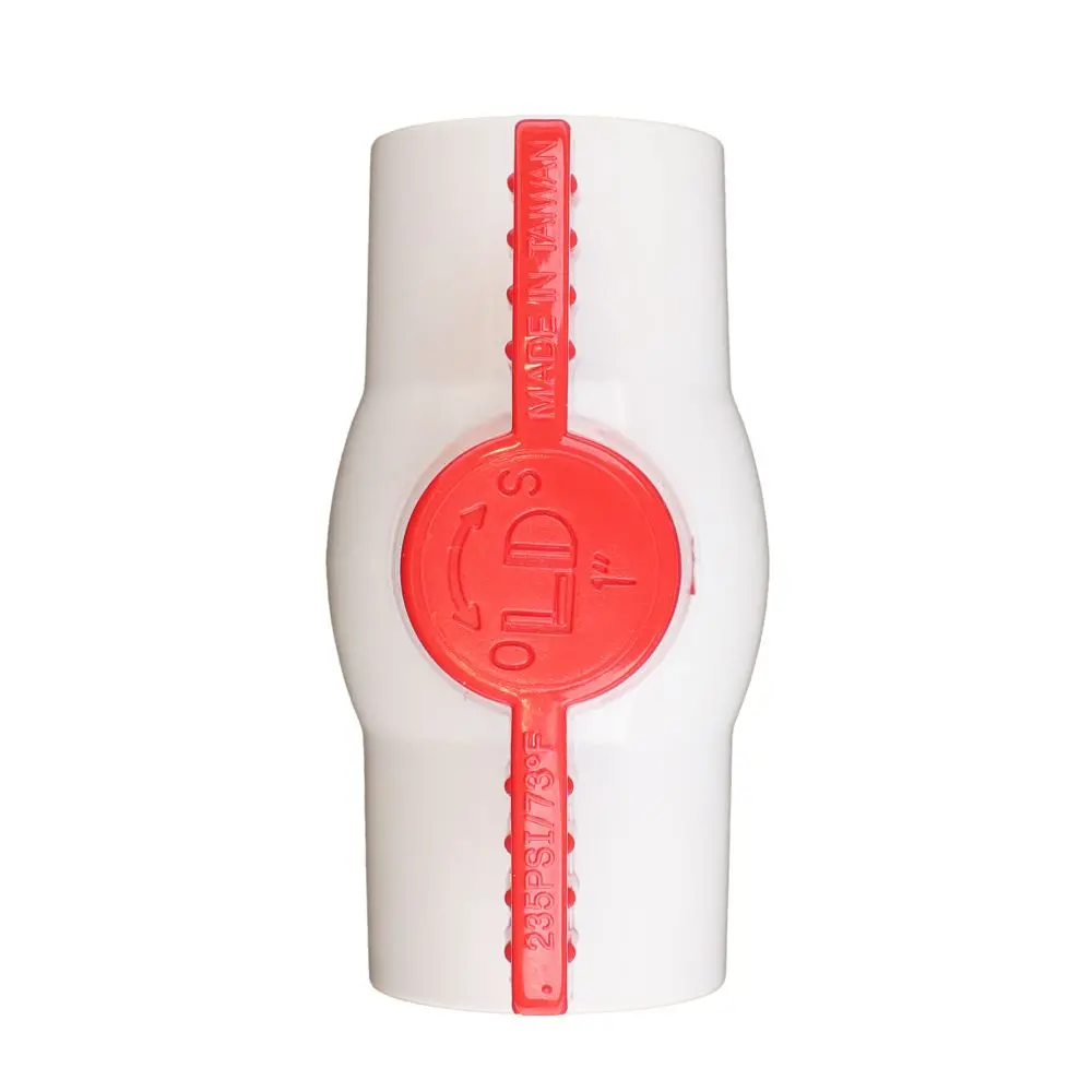 Schedule 40 Pvc Molded-In-Place Ball Valve 1" Fpt 2