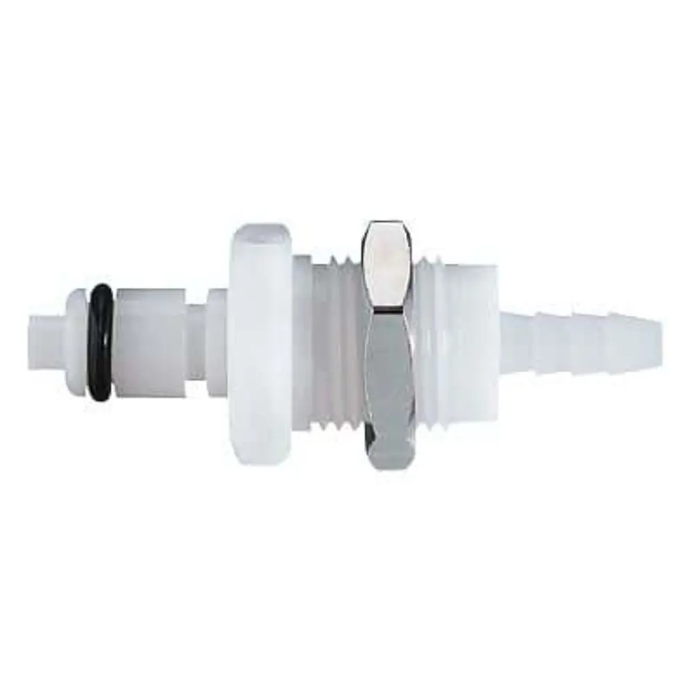 Plc4200412 In-Line Hose Barb Coupling Insert 1/4 Id Barb 1