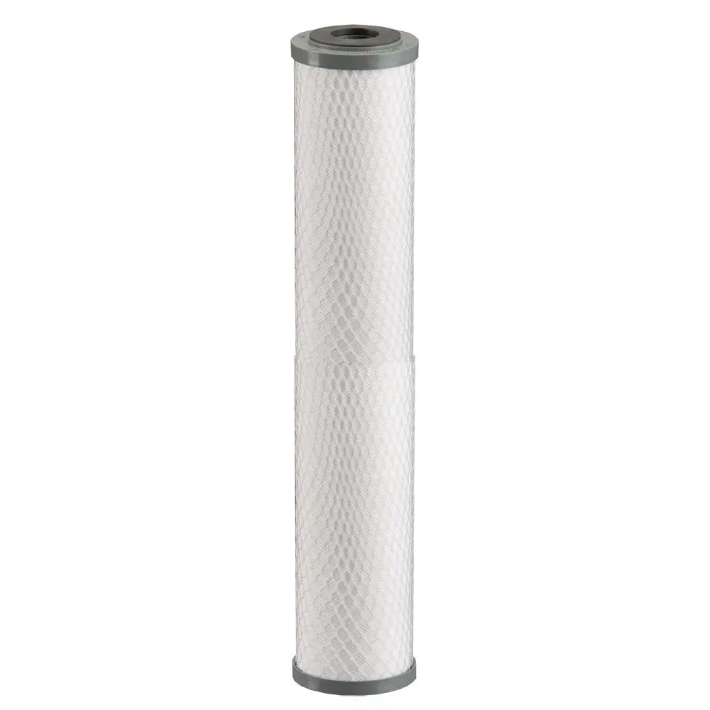 20" Filtrex Matrikx +Pb1 Cto/Cyst/Lead Green Carbon Block 0.5 Mic Filter 06-250-20-Green 1