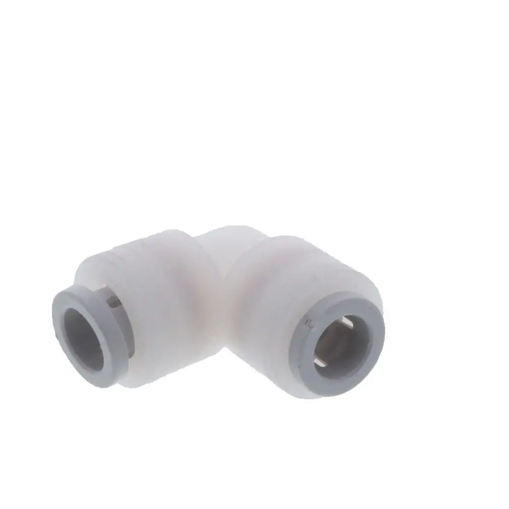 Kynar Pvdf Male  Elbow Swivel - 3/8 X 1/4 Nptf 2