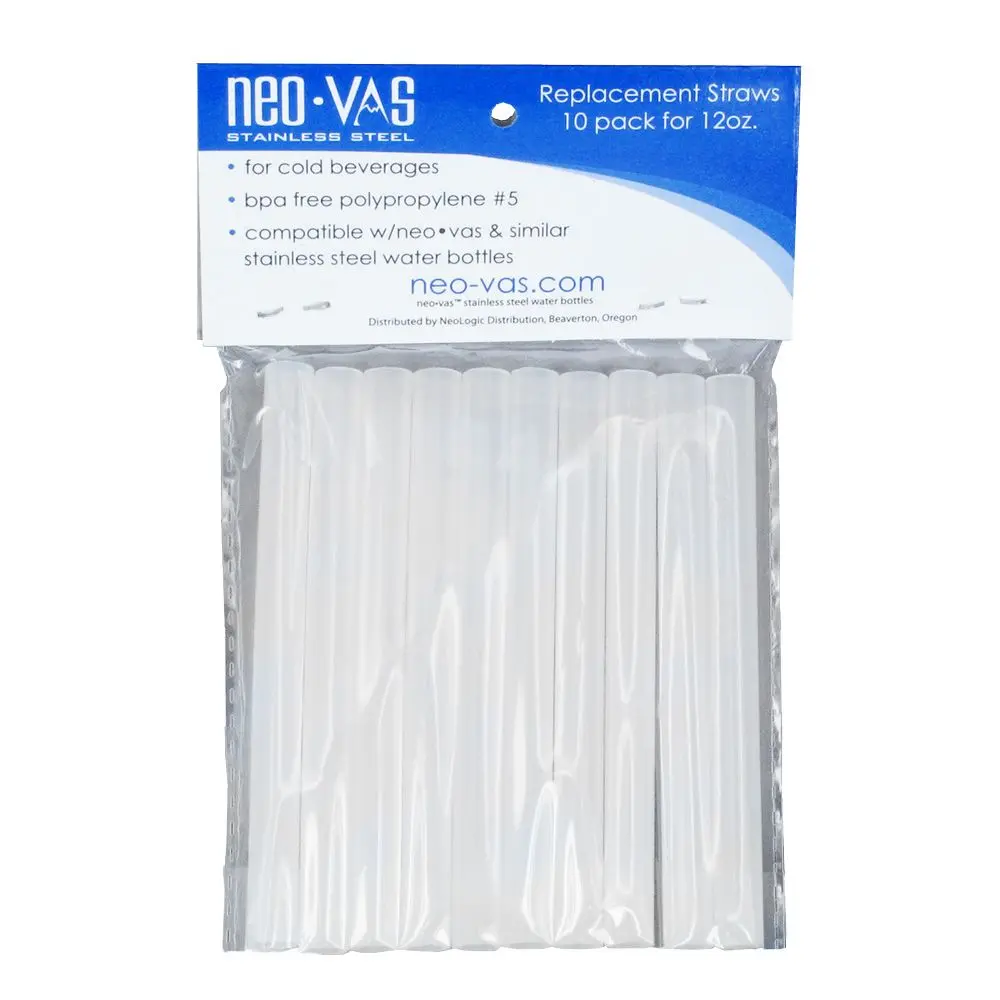 Neo-Vas Nvrs1012 Neo-Sip Replacement Straws 10 Pack 1