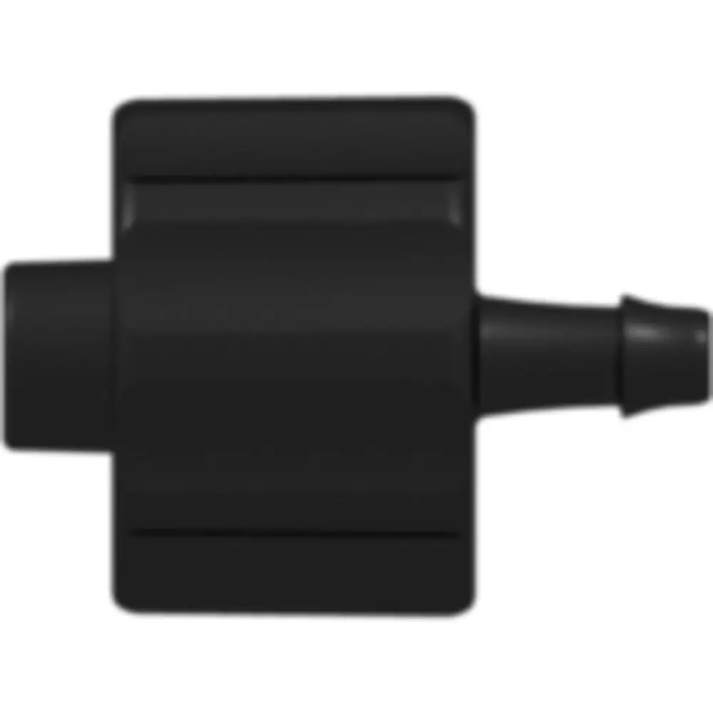Linktech Male Luer Integral Lock Ring To 500 Series Barb, 1/16" (1.6 Mm) Id Tubing, Black Nylon 1