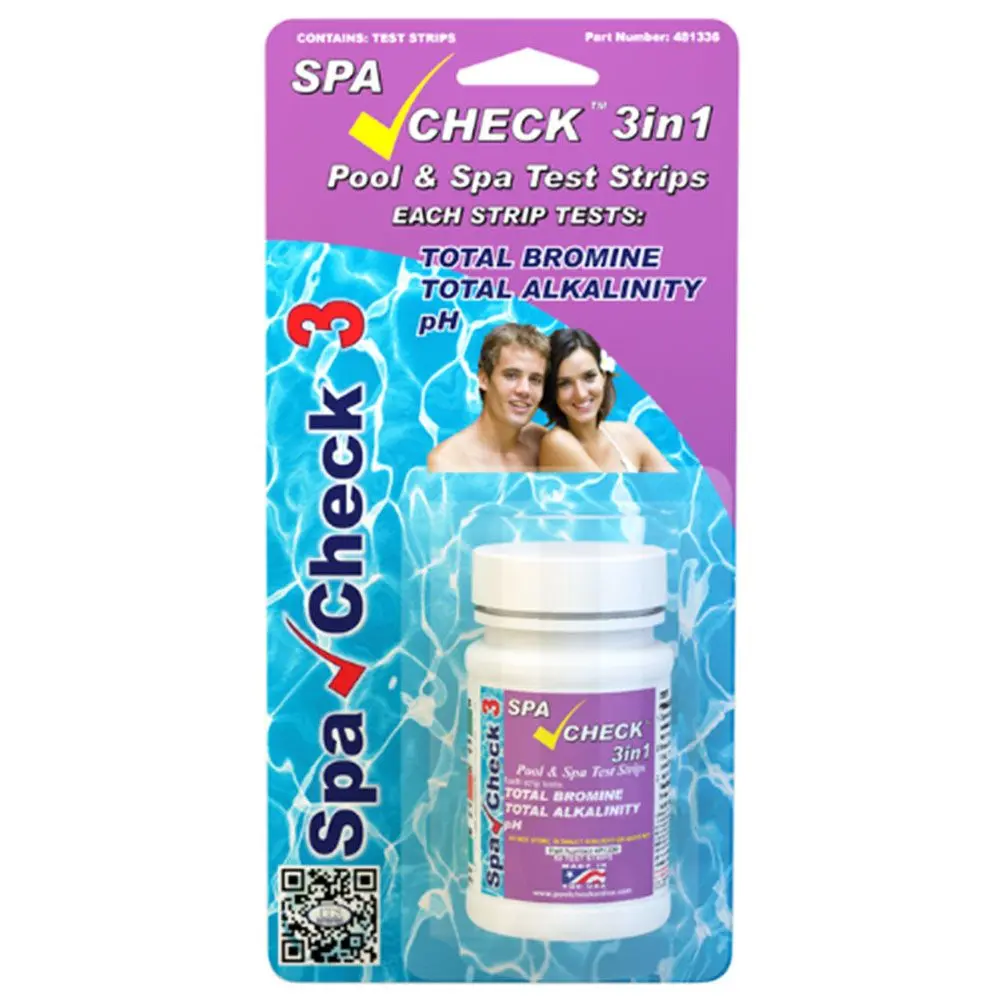 Pool Check Spa Check 3 In 1 (50/Bottle) 1