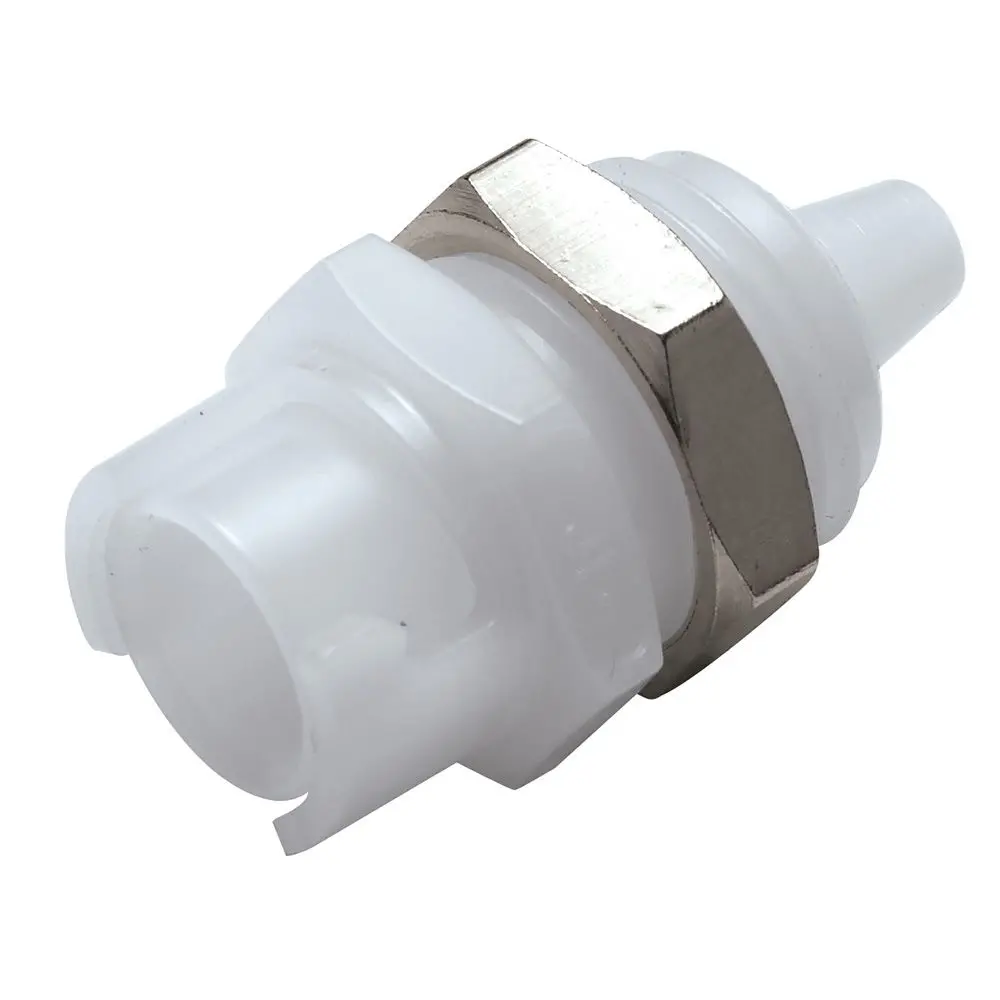 Smfpmdm3 Valved Panel Mount Hose Barb Coupling Body 3Mm Id Barb 1