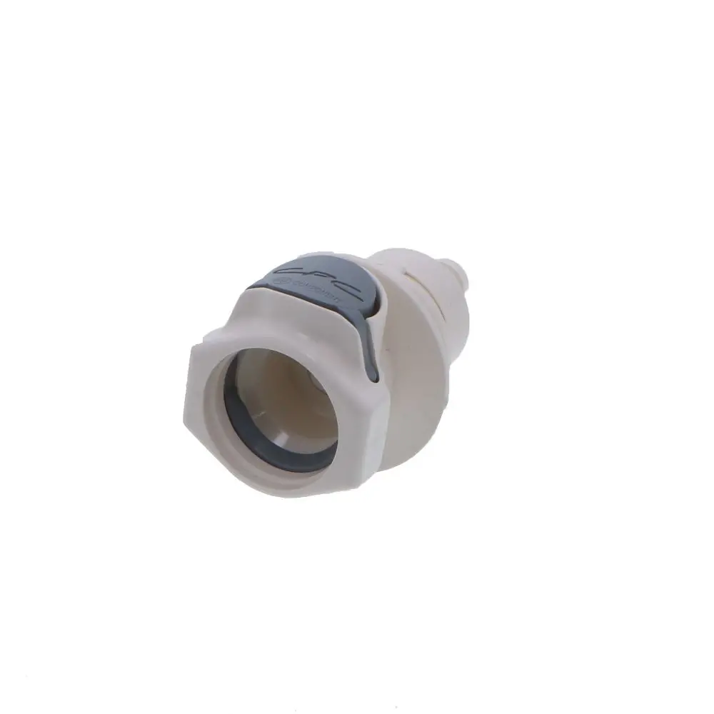 Hfcd16635 Valved Panel Mount Hose Barb Coupling Body 3/8 Id Barb 2