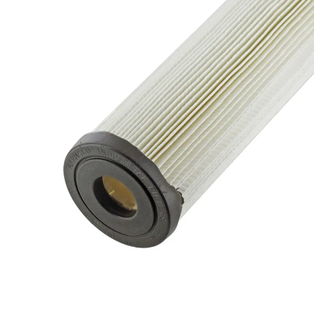 Harmsco® 801-0.35W 9-3/4" Premium Pleated Filter 0.35 Mic 1