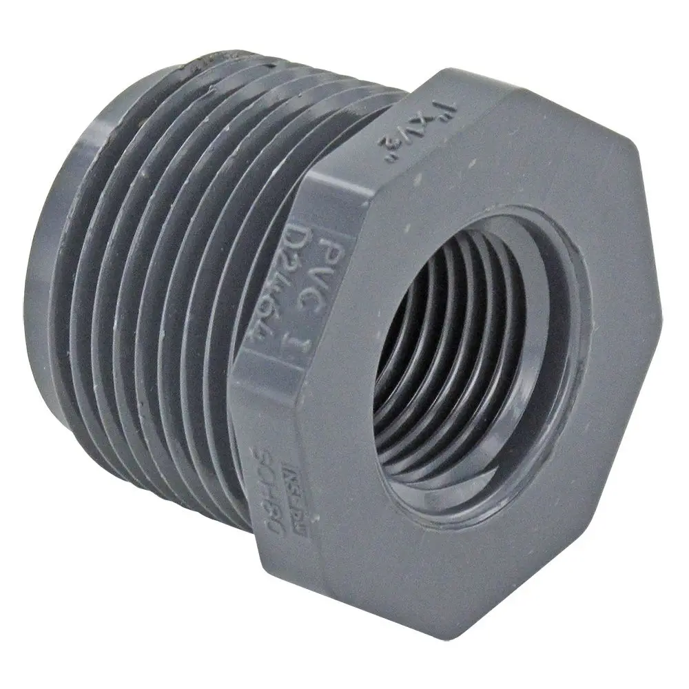 Pvc Reducer Bushing  - 1 Mipt X 1/2 Fipt 1