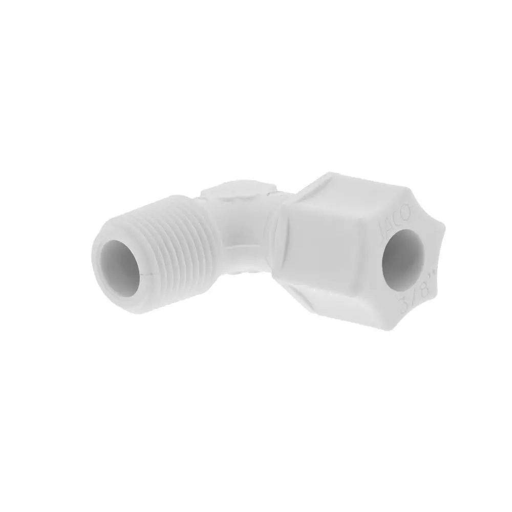 Jaco 40-6-6-P-O Nylon Male Elbow 3/8 Od Tube X 3/8 Mpt 1