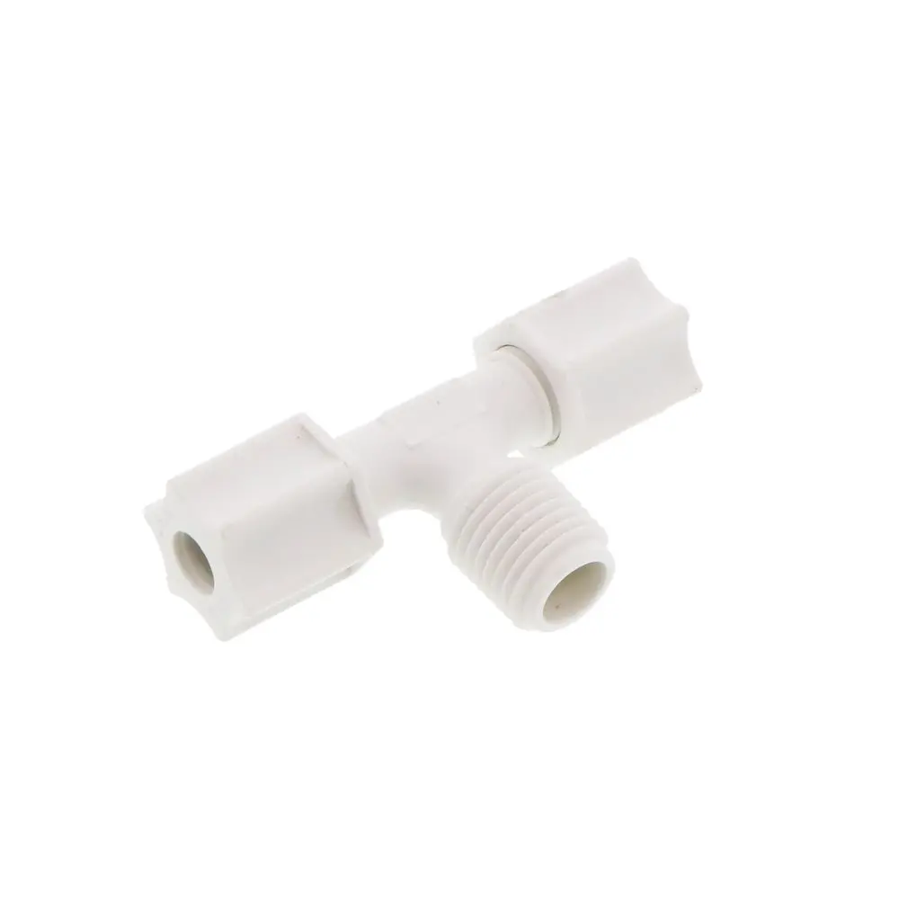 Jaco 60-4-4-P-Pg Polypropylene Male Branch Tee 1/4 Od Tube X 1/4 Mpt 1