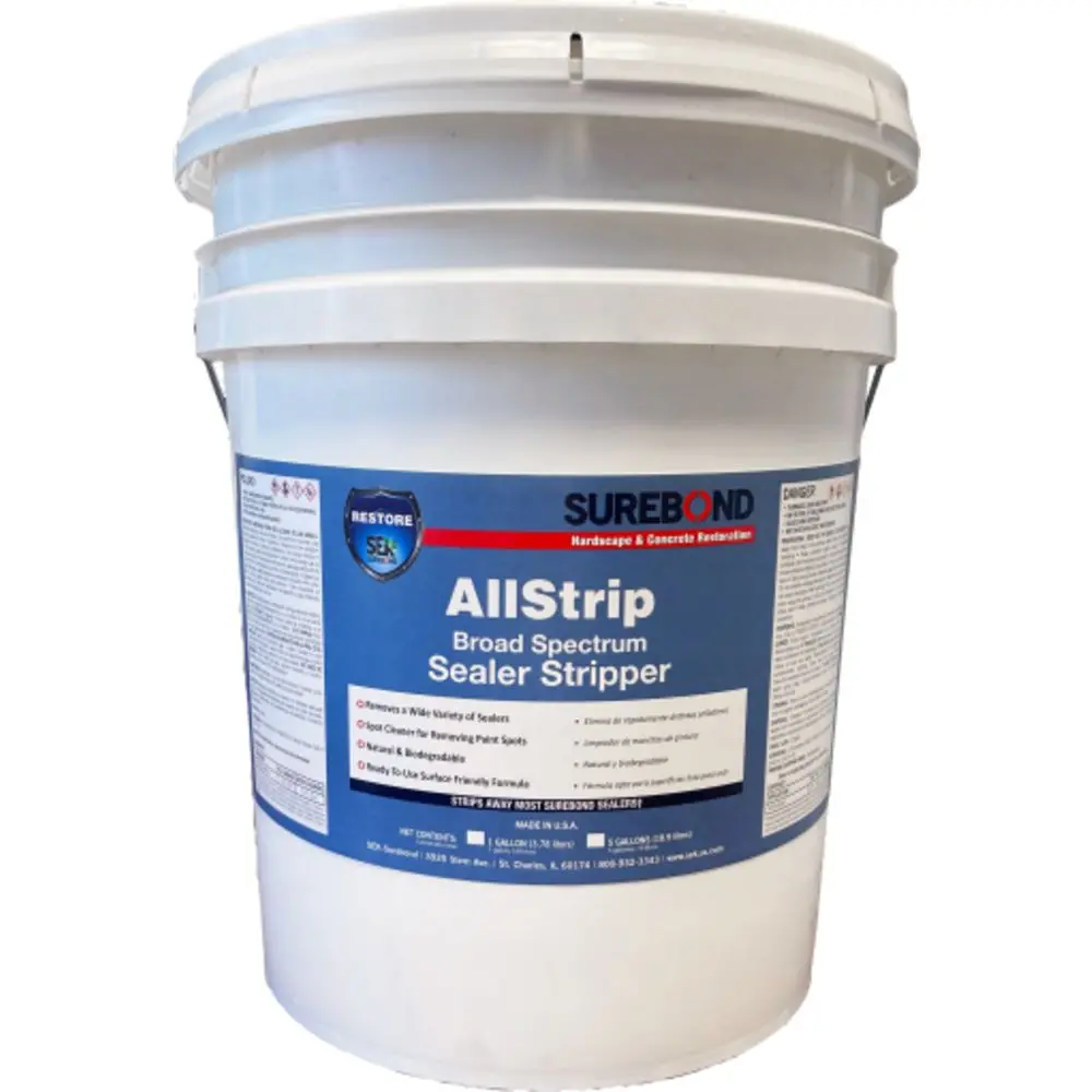 Allstrip Sealer Stripper, 5 Gal Pail, Gel Based 1