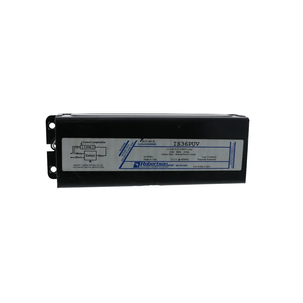 Ballast 110V For Ultra Dynamics Model 8102-Lie-15 / Gus-15 1