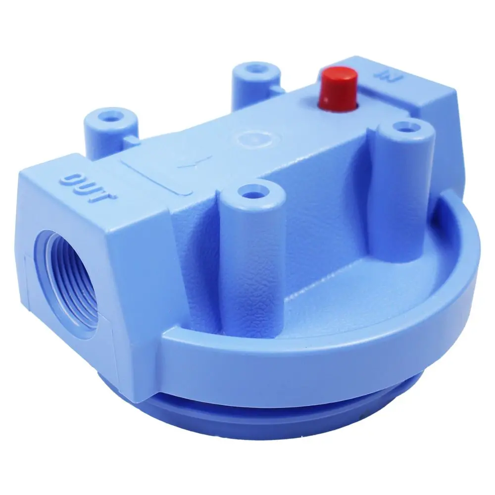 Pentek 154116 Blue Mounting Bracket Cap For Standard Housings W/ Pr - 3/4" Fpt 1