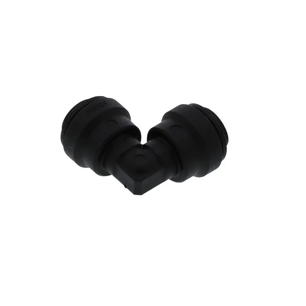 John Guest Union Elbow Black Polypropylene - 1/4 1
