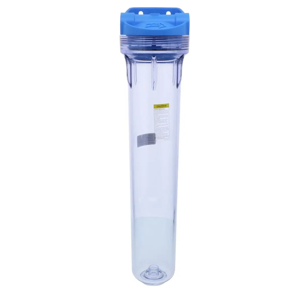 Pentek 150568 20" 3G Standard Filter Housing Blue/Clear Ib W/ Pr - 3/4" Fpt 1