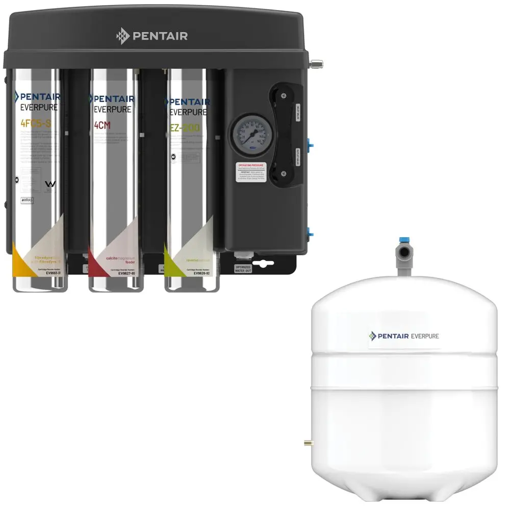 Everpure Ev9975-59 Ez-Ro System - 200 Gpd W/2 Gal Hydropneumatic Tank 1