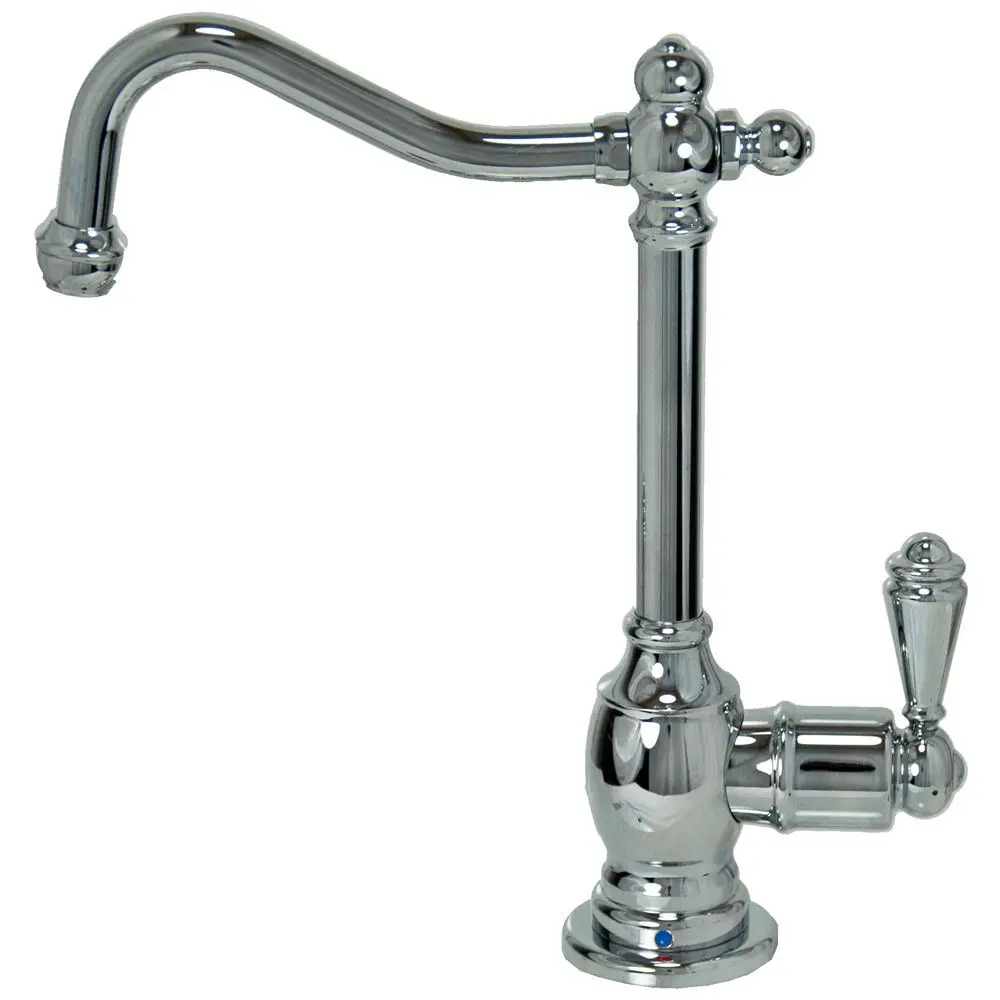Mountain Plumbing Mt1103-Nl Traditional Pou Drinking Faucet W/ Extended Curved Spout 1