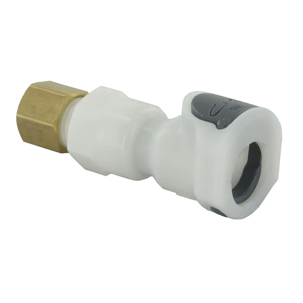 Apc Nsf Valved In-Line Compression Coupling Body With Shroud - 3/8" 1