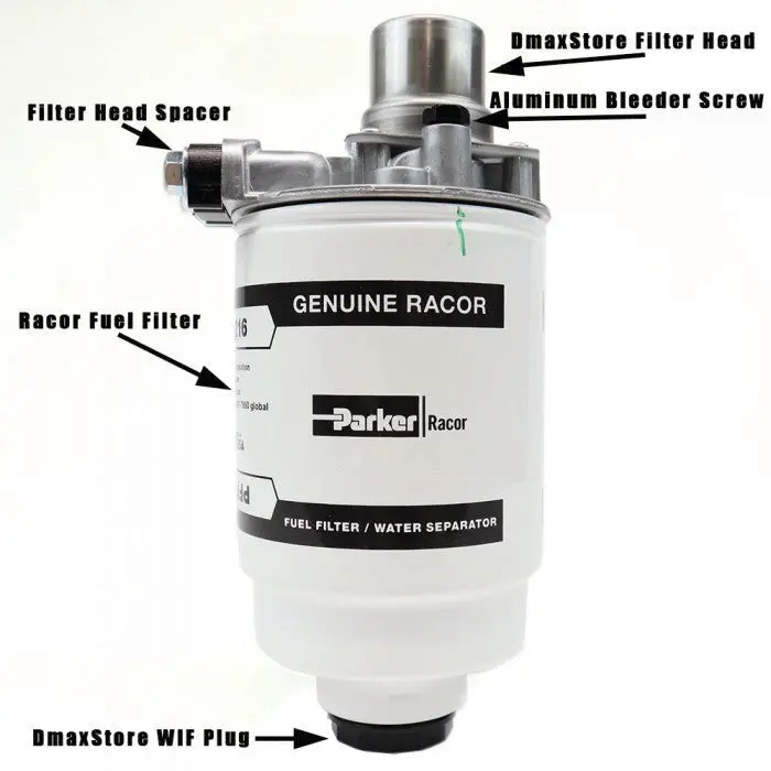 Dmaxstore Ultimate Fuel Filter Head Package (Racor), 2001-2016 Lb7/Lly/Lbz/Lmm/Lml 1
