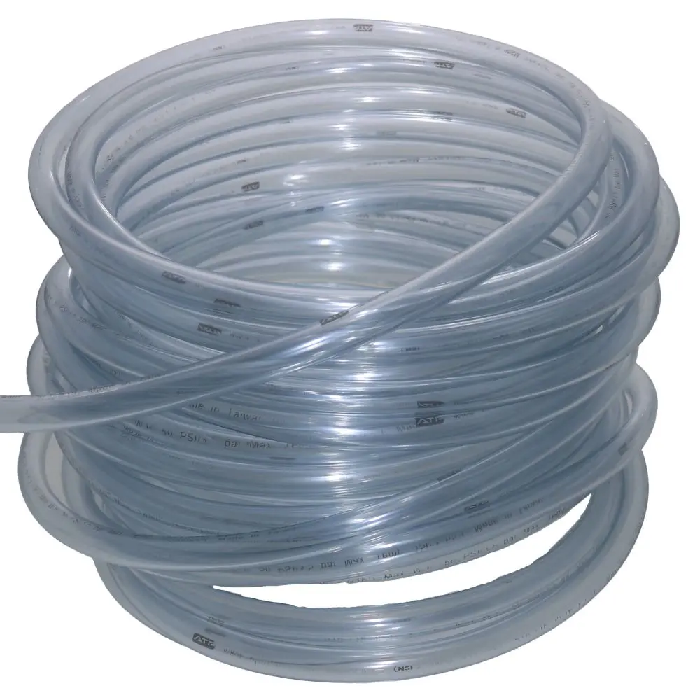 Clear Flexible Pvc Tubing 5/16 Id X 7/16 Od 1