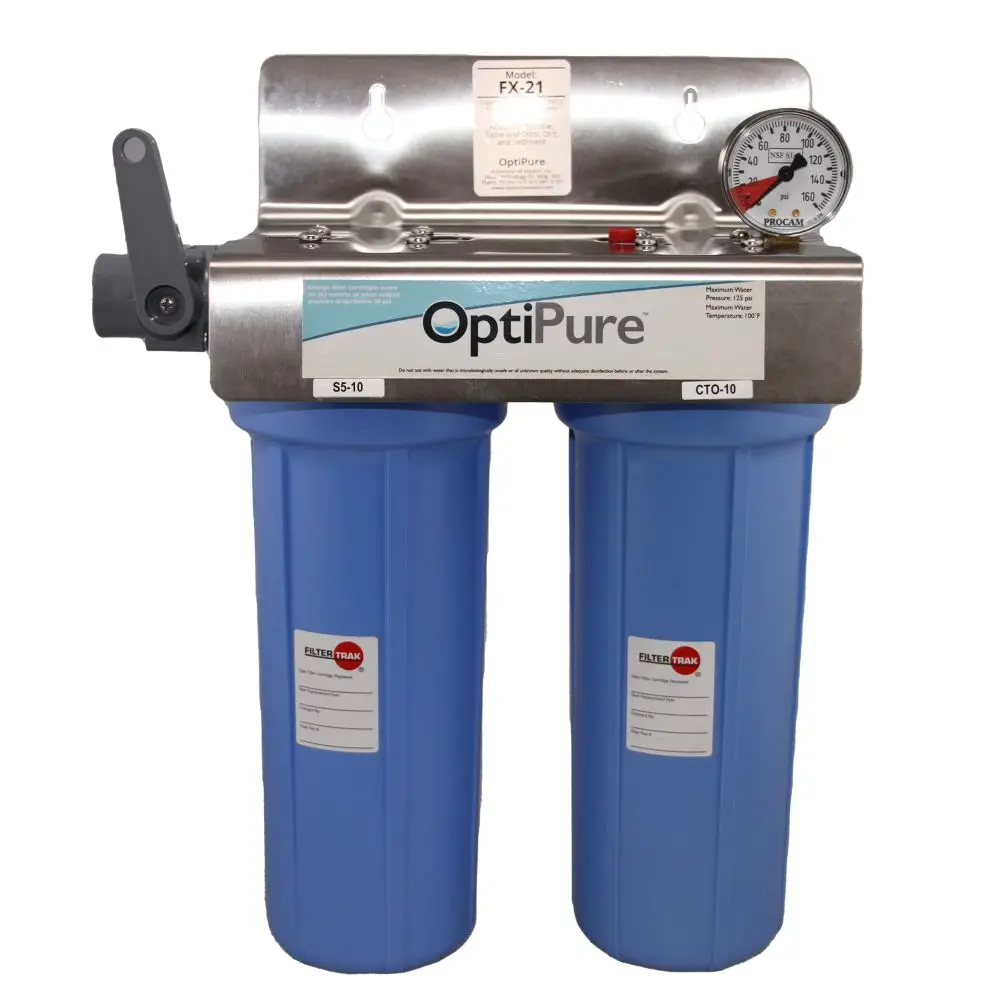 Optipure Fx-21; Dual 10" With Prefilter System 1
