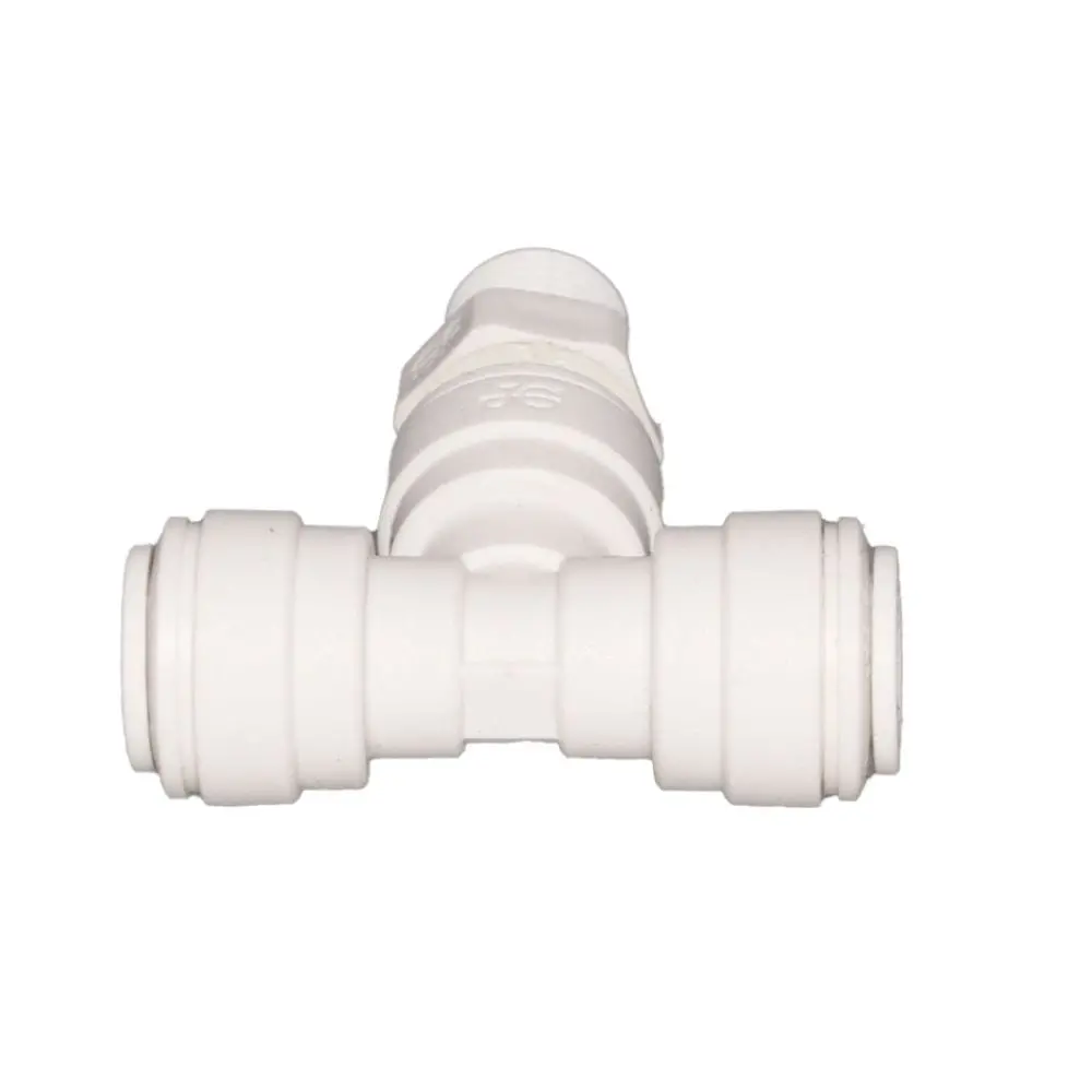 John Guest Swivel Branch Tee Polypro - 3/8 X 3/8 Nptf 2